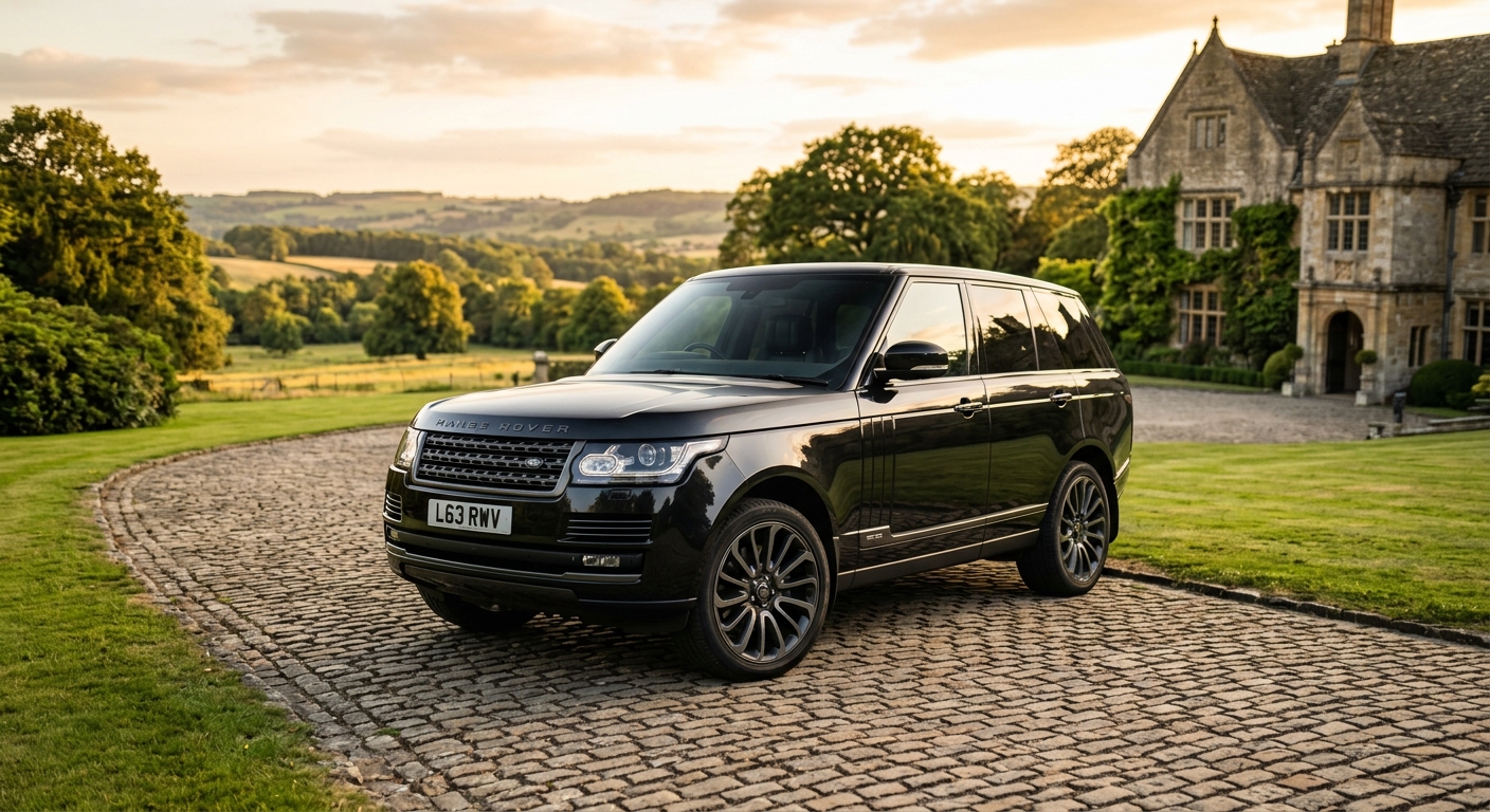 2013 Land Rover Range Rover Autobiography luxury SUV in elegant outdoor setting